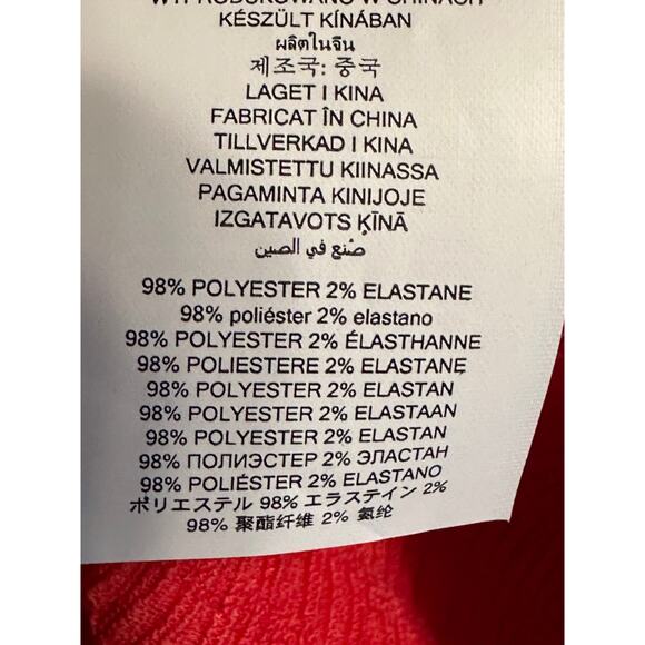 Michael Kors Geranium Smocked Maxi Dress Geranium S - Picture 13 of 14